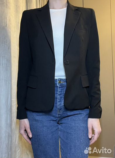 Пиджак zara черный