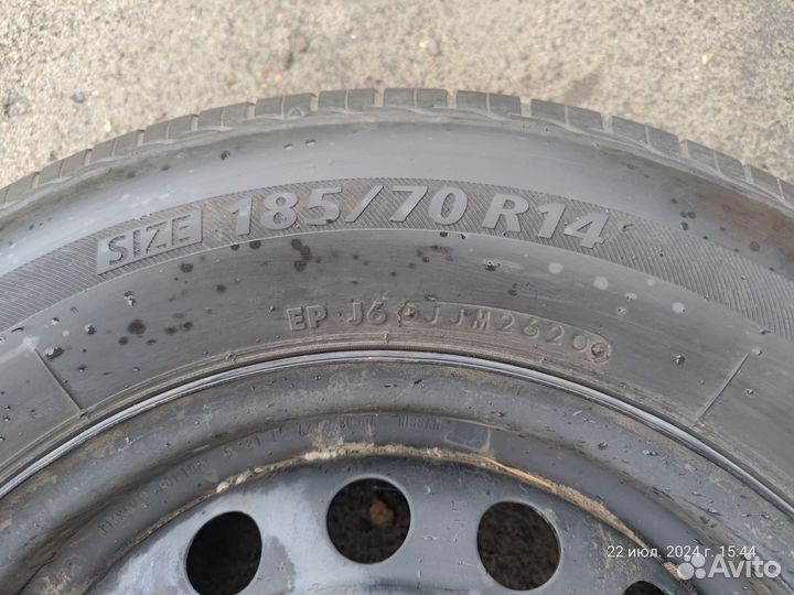 Колеса bridgestone r14 в сборе со штамповкой