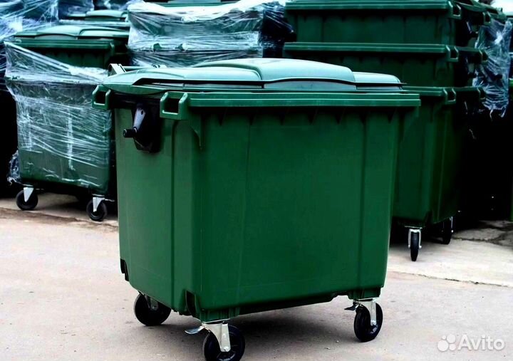 Пластиковый контейнер 1100л, 770л. Арт. 20035