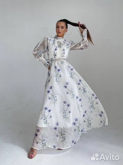 Воздушное нежное платье Zimmermann