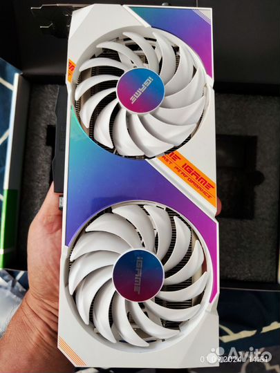 Видеокарта RTX 3050 colorful