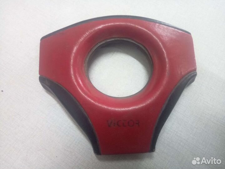 Центральная накладка кожа спорт руля Victor