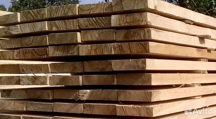 Доска обрезная строительная
