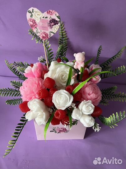 Букеты из мыла ручной работы