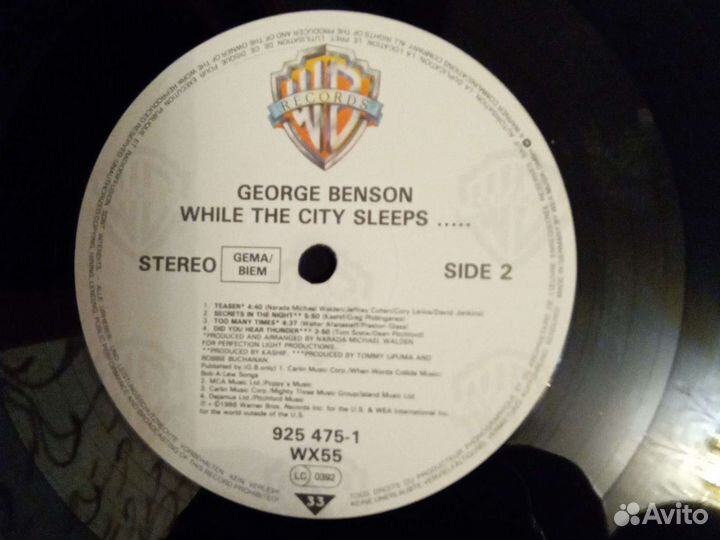 Виниловая пластинка George Benson