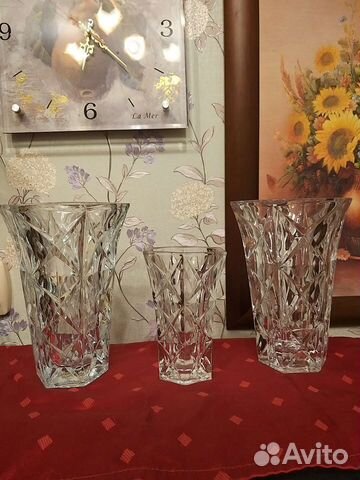 Ваза стекло СССР