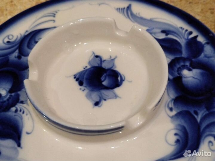 Кофейная пара гжель