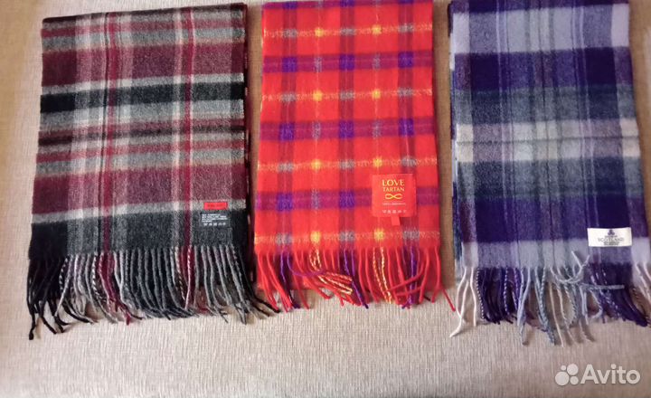 Шарф кашемир,шерсть,Шотландия,Германия