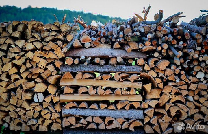Дрова осиновые колотые