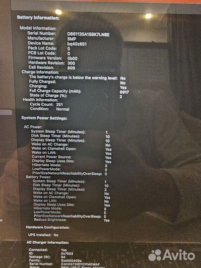 Apple MacBook Pro 16 2019 i9 2.3/64GB/1Tb/5500 4gb