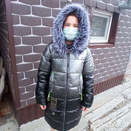 Пуховик на подростка