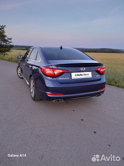 Hyundai Sonata 2.4 AT, 2017, 145 000 км