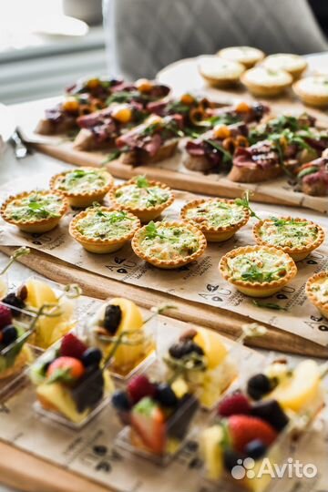 Закуски, нарезки, канапе, фуршет, банкет