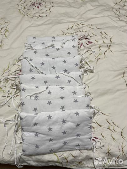 Бортики в детскую кроватку бу