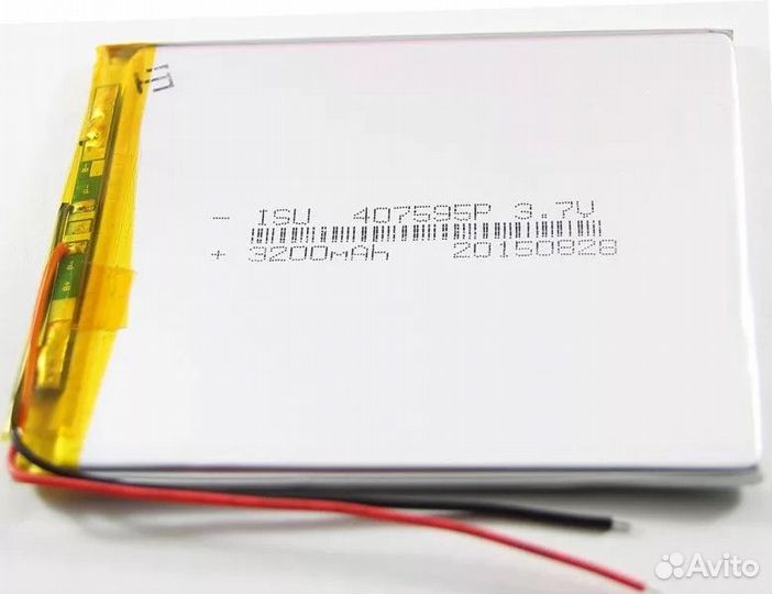 Аккумулятор Li-Pol (батарея) 407590 3.7V Li-Pol 40