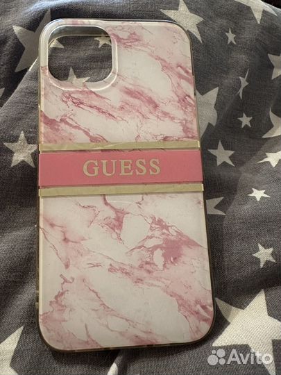 Чехол на iPhone 13 guess