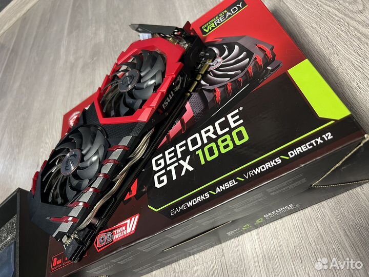 MSI NVidia GeForce GTX 1080 8GB
