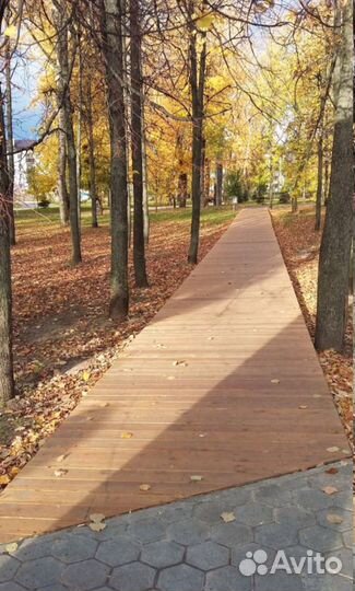 Палубная и террасная доска из лиственницы
