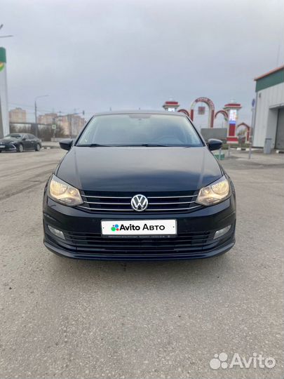Volkswagen Polo 1.6 AT, 2017, 155 250 км