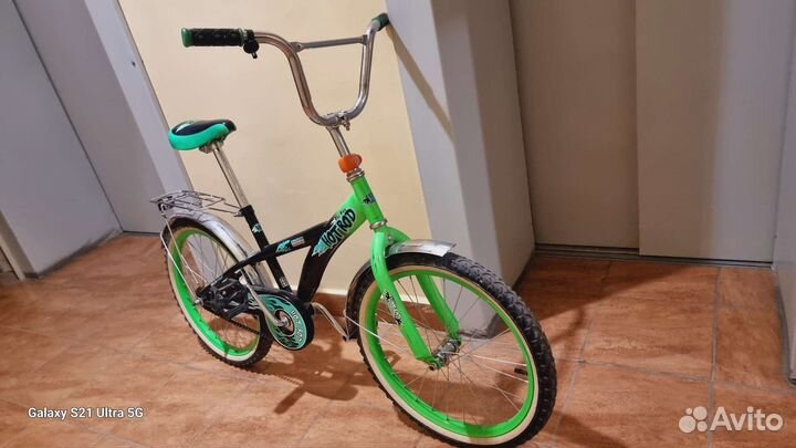 Велосипед black aqua HOT-ROD 20