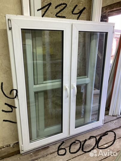 Окна пластиковые б/у
