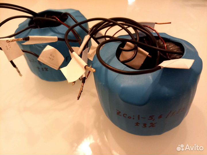 Конденсаторы и катушки индуктивности Jantzen