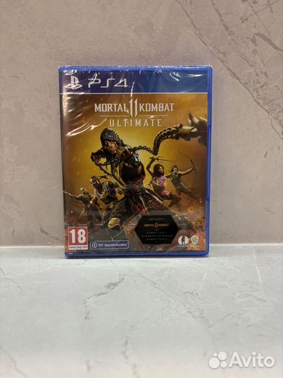 Диск Mortal Combat 11 Ultimate игра для PS4