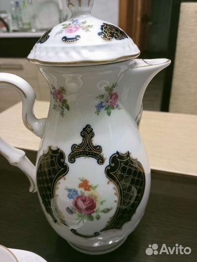 Винтажный Сервиз кофейный гдр