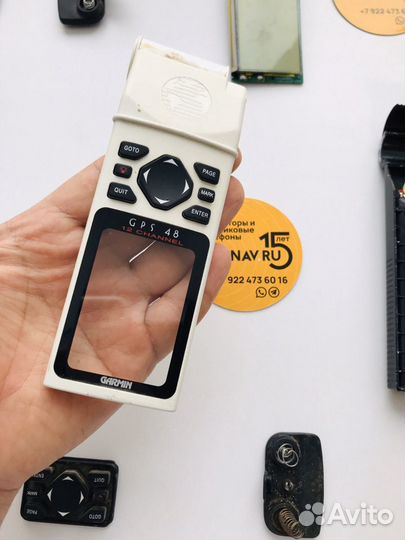 Лицевая часть корпуса Garmin GPS 12