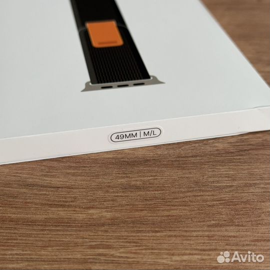 Новый ремешок Apple Black/Gray Trail Loop