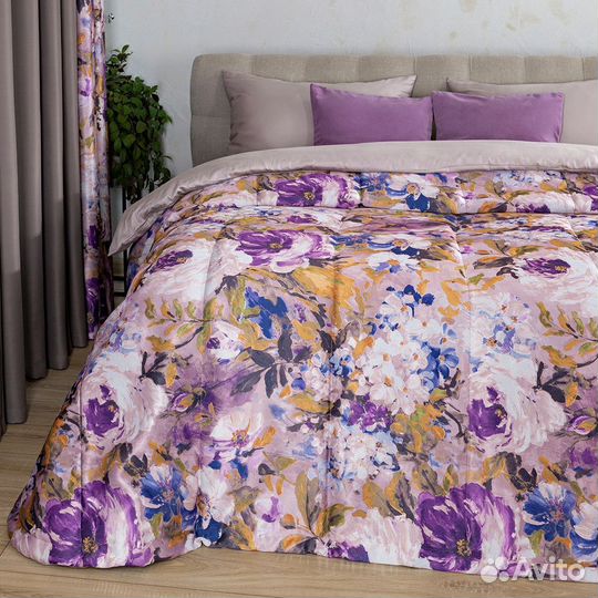 Покрывало Медина сирень на кровать