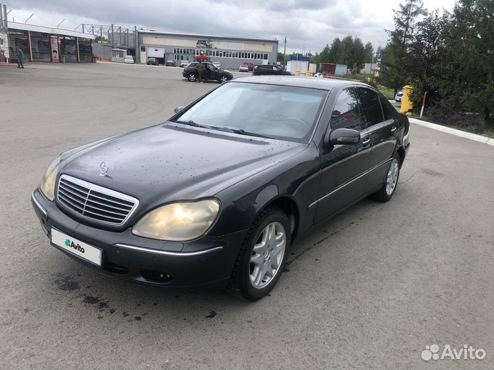 Mercedes-Benz S-класс 5.0 AT, 2000, 352 000 км