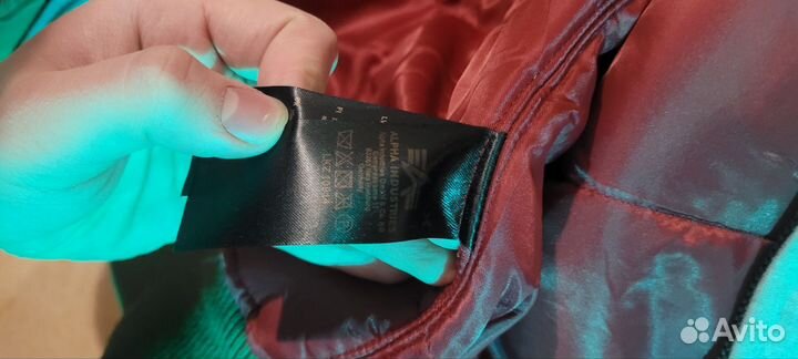 Куртка Alpha Industries Ma-1 Dtec