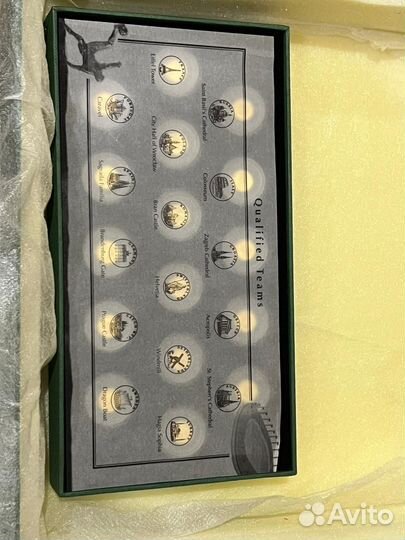 Набор монет Либерии «Чемпионат Европы по футболу