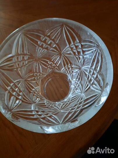 Большой Хрустальный салатник