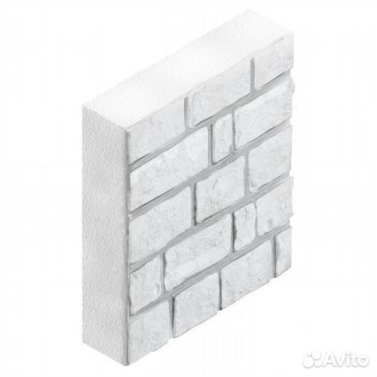 Полифасад (фасадные панели) 500х500х90 мм Гранит