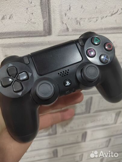 Оригинал dualshock 4 v2 ps4 чёрный