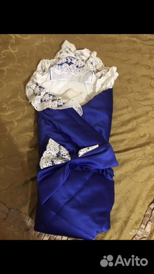 Конверт и одежда на выписку 56 размер