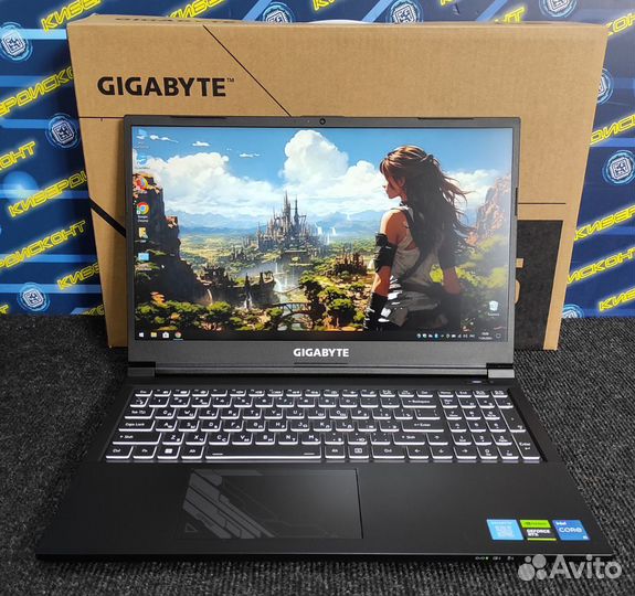 Gigabyte (i5-12500H, 16GB, SSD512, RTX 4060 8GB)