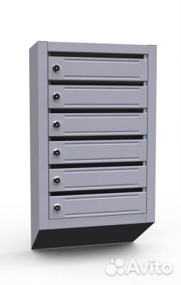 Секционные почтовые ящики на 6 квартир