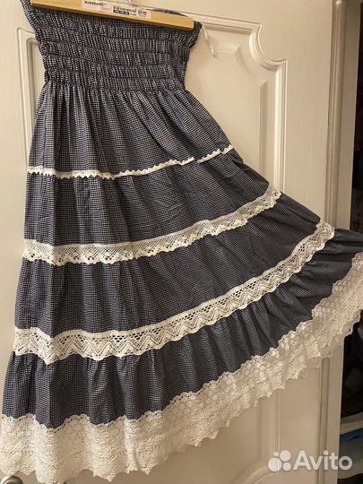 Юбка длинная