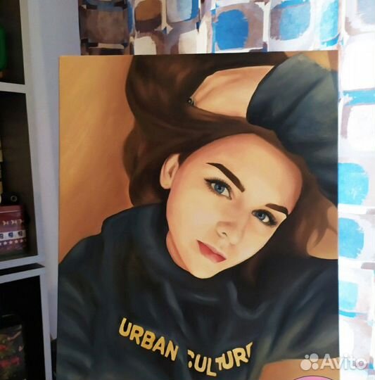 Портрет по фото маслом Омск портрет на заказ