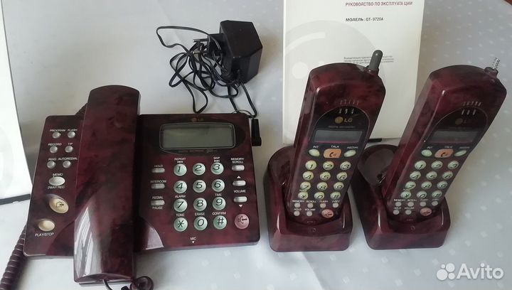 Телефоны проводные с базой аон