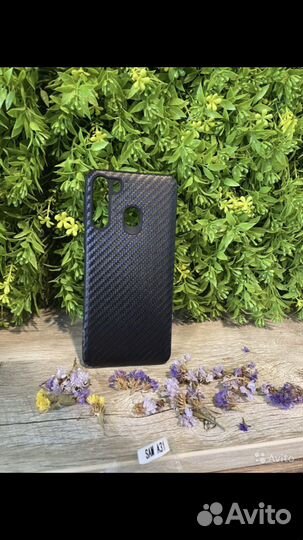 Чехол карбон Samsung Huawei Honor