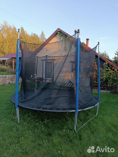 Батут с сеткой бу