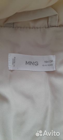 Куртка Mango kids демисезонная для девочки р.164