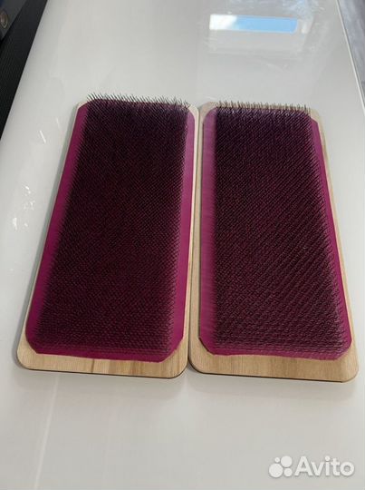 Широкая твердая карда для волос