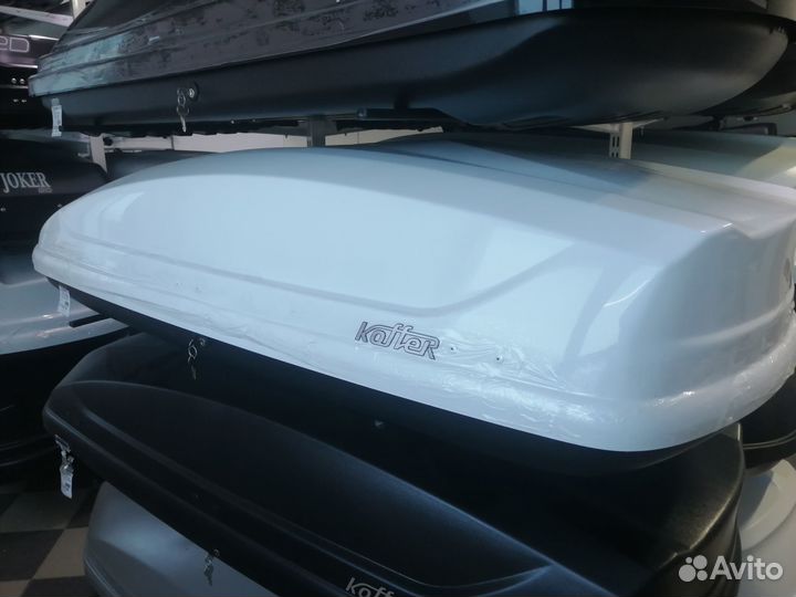 Бокс Koffer белый глянец 440 л