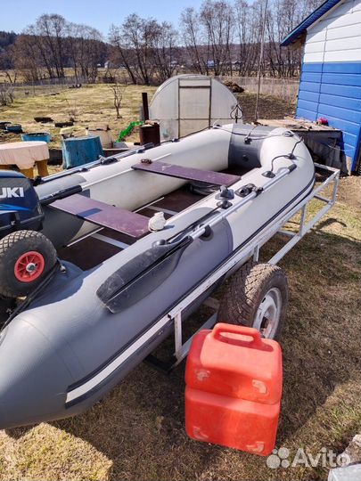 Ревьера 3200 с Suzuki 9.9