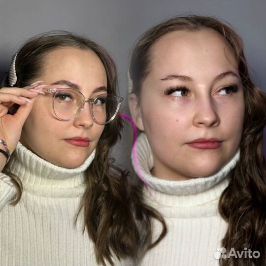 Коррекция и окрашивание бровей